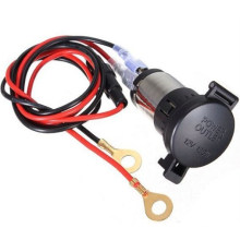 Car Motorcycle 12V 120W Cigarette Lighter Power Socket Plug Outlet